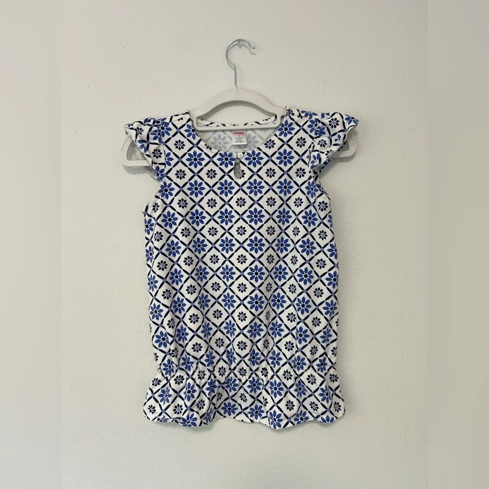 Gymboree Santorini Sweetie Floral Top